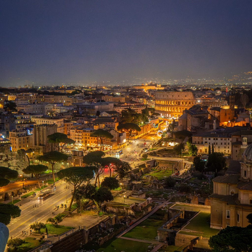 Noaptea în Oras - Roma